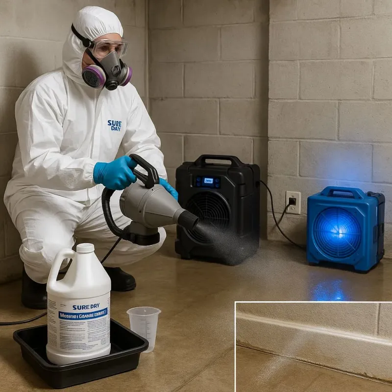 Sanitization and Odor Removal process in Riverside, CA